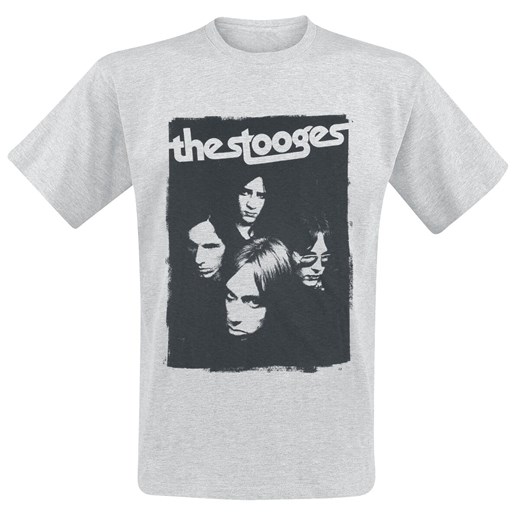 Iggy Pop - The Stooges - T-Shirt - odcienie jasnoszarego   XL EMP