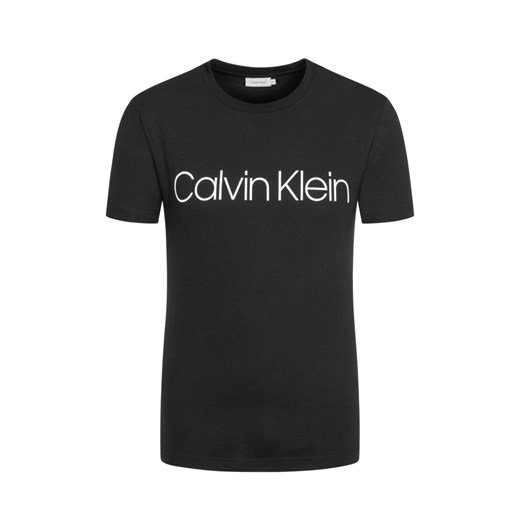 Calvin Klein, T-shirt w 100% z bawełny Czarny