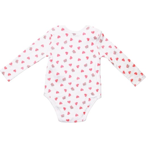 Odzież dla niemowląt Guess różowa w nadruki dziewczęca 