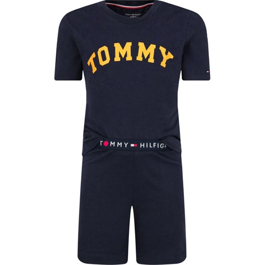 Piżama dziecięce Tommy Hilfiger niebieska 