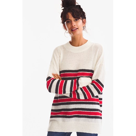 C&A Sweter-w paski, Biały, Rozmiar: XS Yessica Premium  L C&A