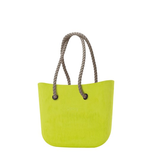 O bag  torebka Brush Lime z długimi linami natural  O Bag  Differenta.pl