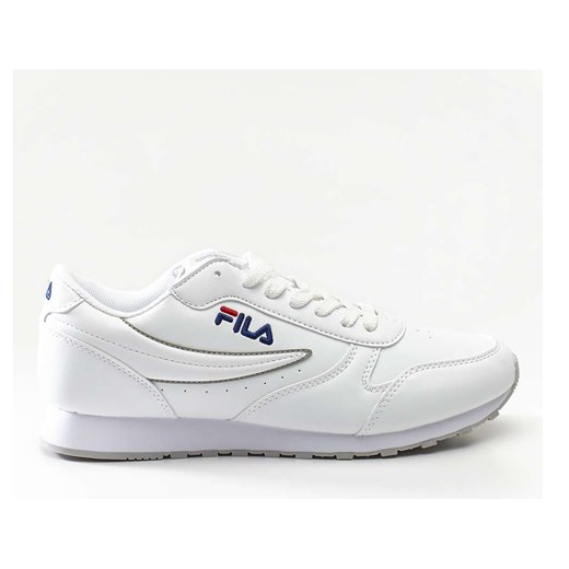 Buty sportowe damskie Fila sneakersy w stylu młodzieżowym białe gładkie płaskie 