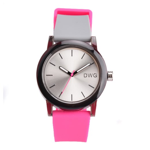 Zegarek damski DWG na różowym pasku 01  Dwg  niwatch.pl promocja 