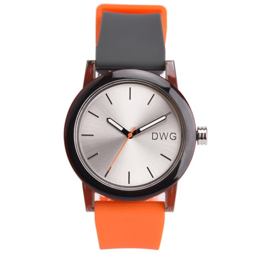 Zegarek DWG na pomarańczowym pasku 01  Dwg  okazja niwatch.pl 