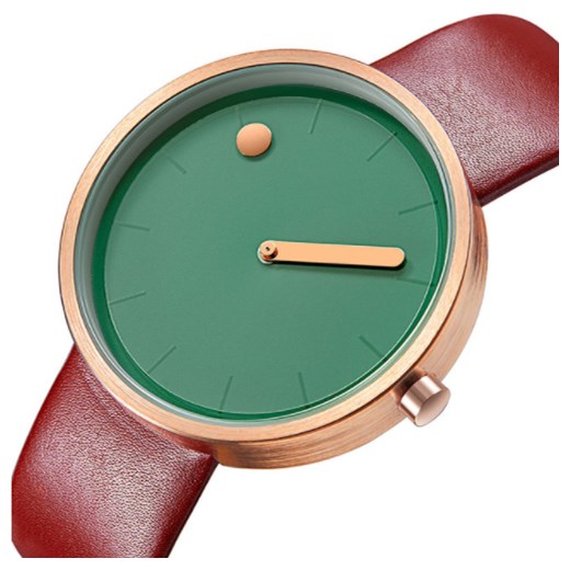 Designerski zegarek GeekThink zielono-bordowy  Geekthink  wyprzedaż niwatch.pl 