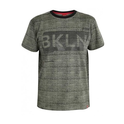 Duu017ce rozmiary T-shirt z nadrukiem D555 NEWYORK khaki (3XL)  Duke Of London 3XL 8xl