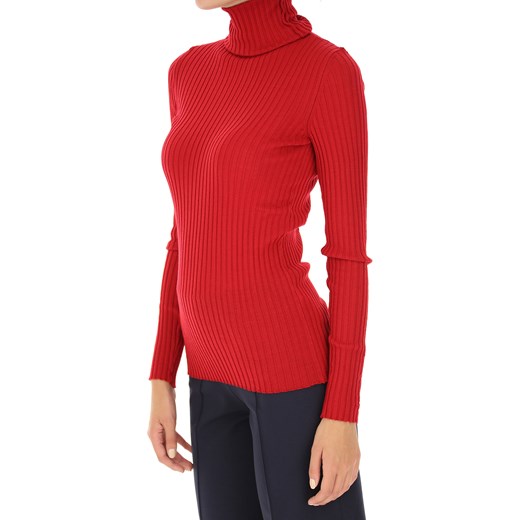 Liviana Conti Sweter dla Kobiet, ciemny czerwony, Bawełna, 2021, 44 M