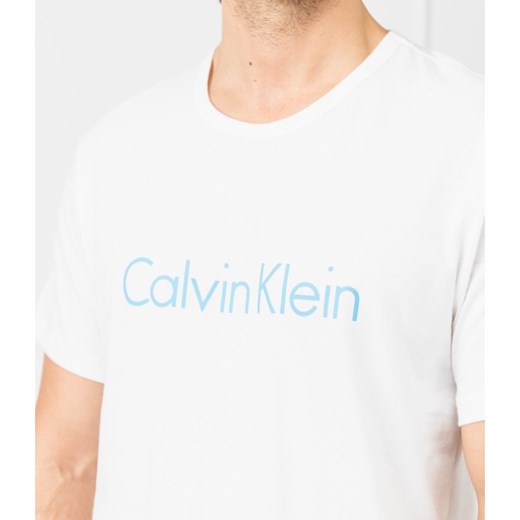 T-shirt męski Calvin Klein Underwear biały z krótkim rękawem 