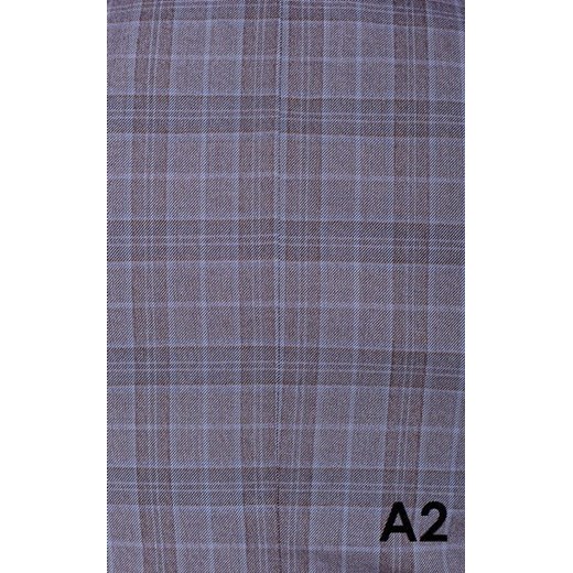 Kamizelka męska 4 Gentleman fioletowa z wełny elegancka