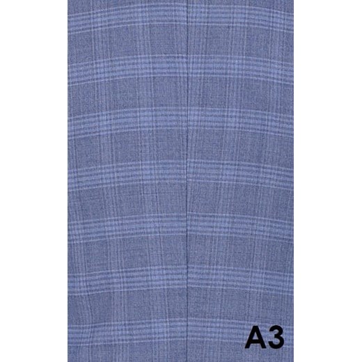 Kamizelka męska 4 Gentleman elegancka w kratkę z wełny