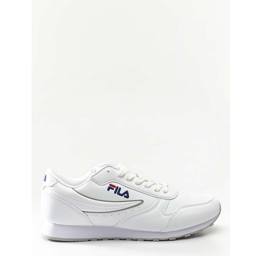 Buty sportowe damskie Fila sneakersy w stylu młodzieżowym białe gładkie płaskie 