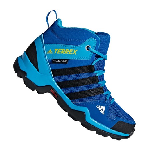 Buty trekkingowe damskie Adidas niebieskie sportowe 