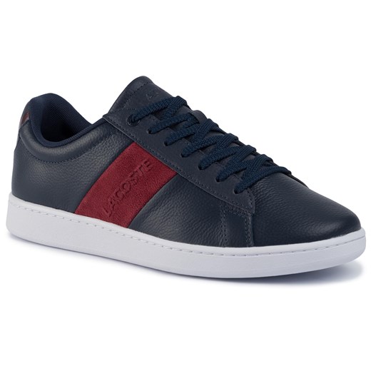Sneakersy LACOSTE - Carnaby Evo 319 1 Sma 738SMA00145A5 Nvy/Dk Red  Lacoste 43 eobuwie.pl
