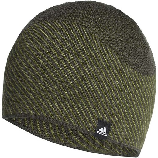 Adidas czapka zimowa męska zielona 