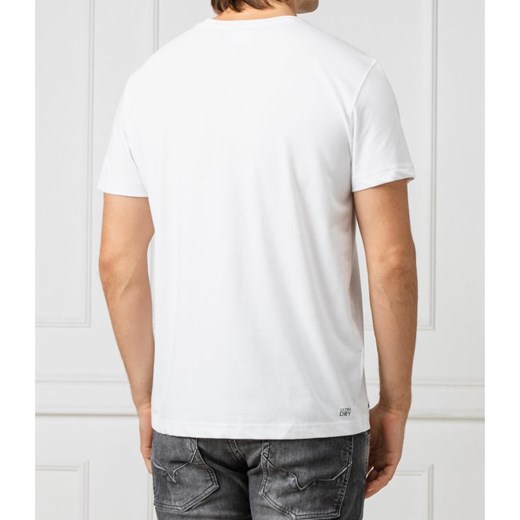 T-shirt męski Lacoste z krótkimi rękawami wiosenny 