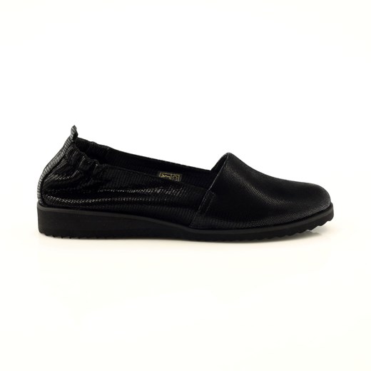 Czarna łuska buty damskie Gianmarko 042
