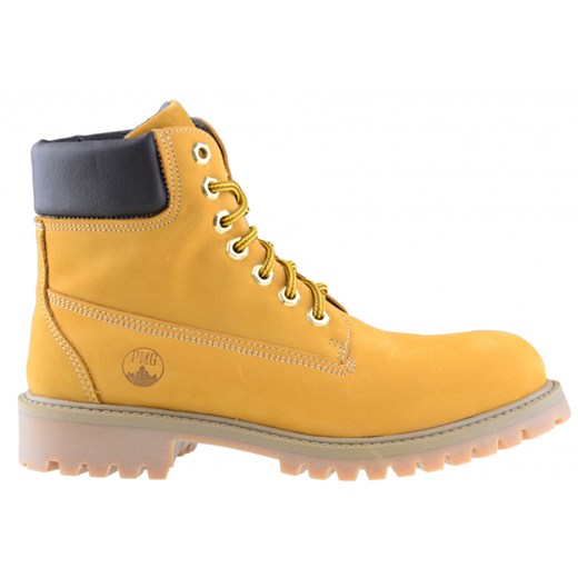 Buty zimowe dziecięce żółte Primigi bez wzorów 