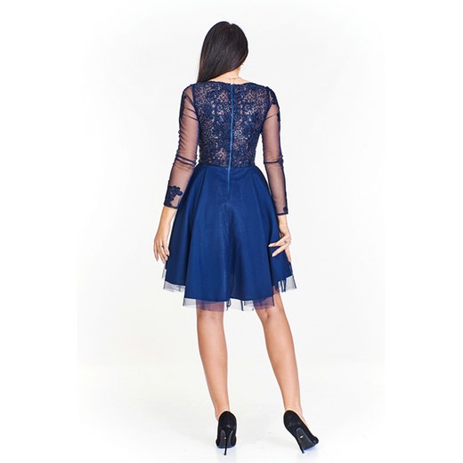 Ptakmoda.com sukienka z długimi rękawami mini na bal