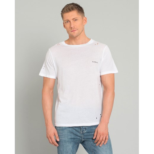 T-shirt męski Oneteaspoon z krótkimi rękawami biały 