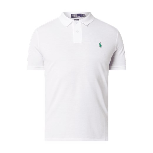 T-shirt męski biały Polo Ralph Lauren z krótkim rękawem 