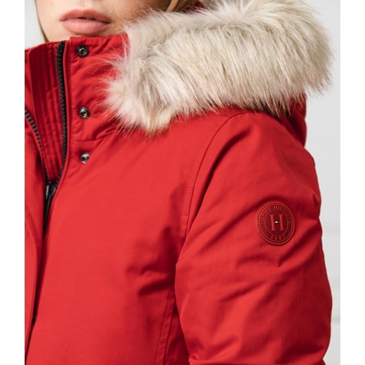 Parka damska czerwona Tommy Hilfiger 