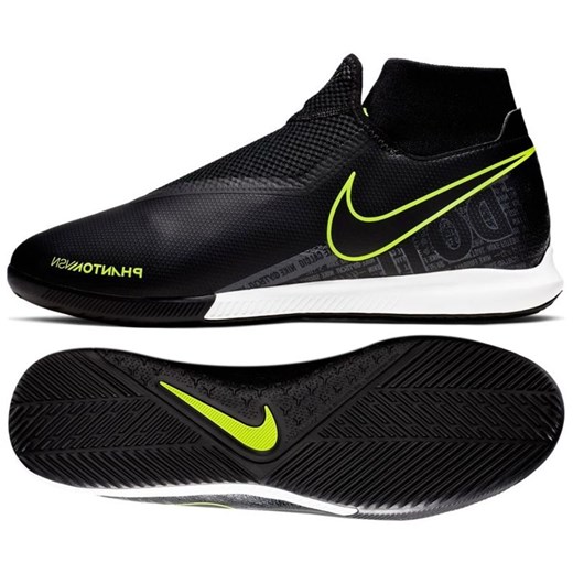 Czarne buty sportowe męskie Nike bez zapięcia 