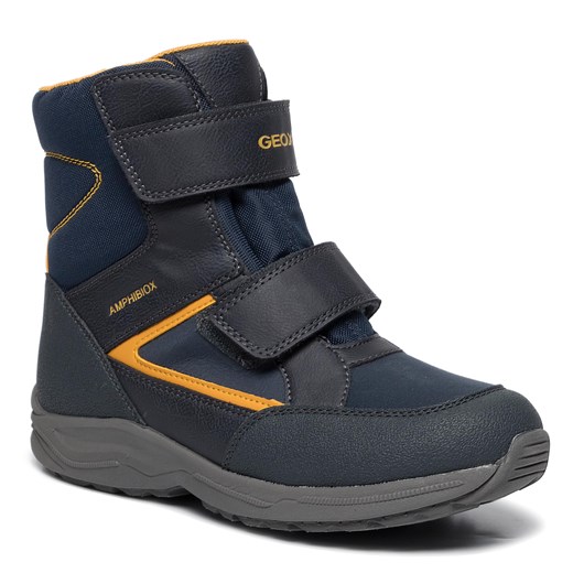 Buty zimowe dziecięce Geox na rzepy