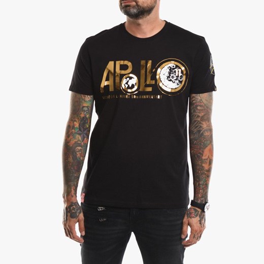 T-shirt męski Alpha Industries czarny 