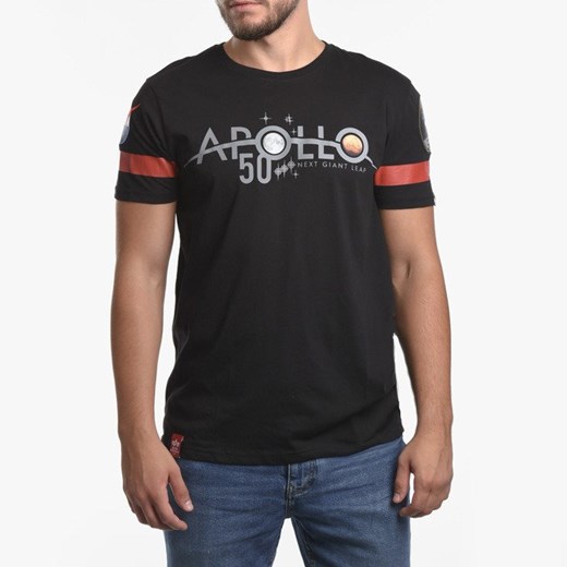 T-shirt męski Alpha Industries młodzieżowy z krótkim rękawem 