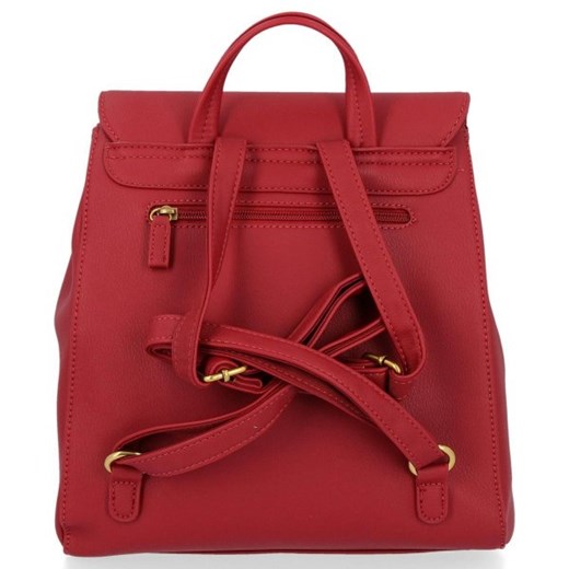 Eleganckie Plecaki Damskie firmy David Jones Bordowy (kolory) David Jones   PaniTorbalska