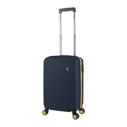 Mała kabinowa walizka NATIONAL GEOGRAPHIC Abroad Granatowa