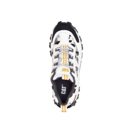 Sneakersy damskie Caterpillar sportowe białe bez wzorów 