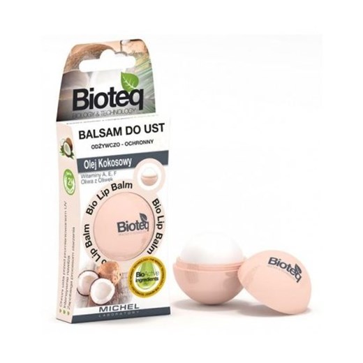 Bioteq Bio Lip Balm odżywczo-ochronny balsam do ust Olej Kokosowy 8.5g  Bioteq  Horex.pl