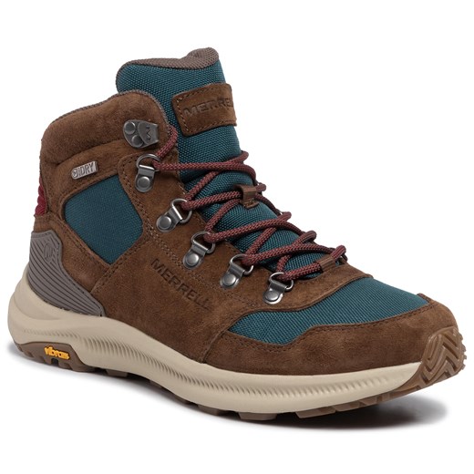 Trekkingi MERRELL - Ontario 85 Mid Wp J18852 Dragonfly/Bleu Fonce Merrell  41 eobuwie.pl