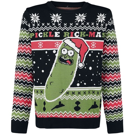 Sweter męski Rick And Morty z poliakrylu 