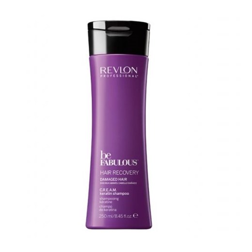 Revlon Professional Be Fabulous Hair Recovery Damaged Hair Keratin Shampoo szampon keratynowy do włosów suchych i zniszczonych 250ml Revlon   Horex.pl