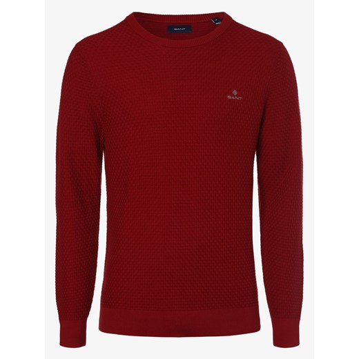 Gant - Sweter męski, czerwony Gant  XL vangraaf