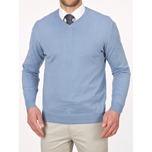 Niebieski sweter męski Lanieri 