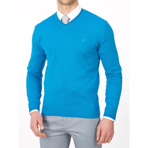 Sweter męski Lanieri niebieski 