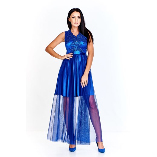 Sukienka Monariss maxi glamour na bal