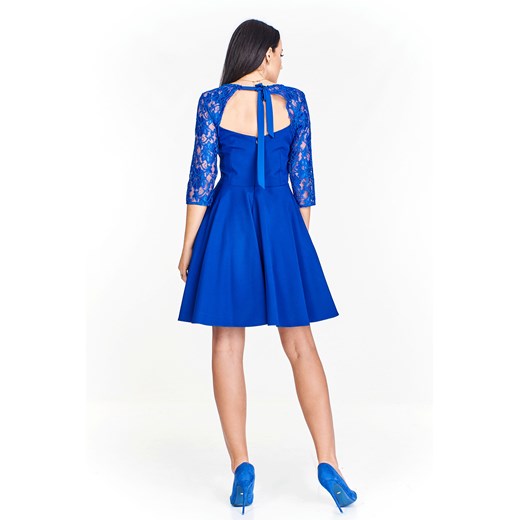 Sukienka Ptakmoda.com na wesele rozkloszowana mini