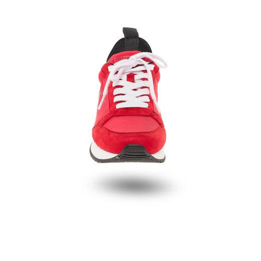 Buty sportowe damskie Calvin Klein sneakersy młodzieżowe czerwone 