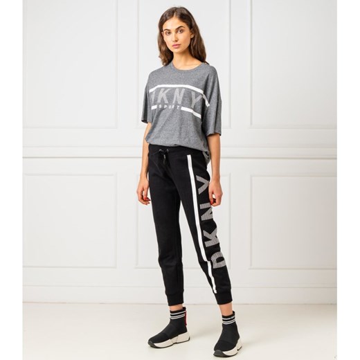 Bluzka damska Dkny Sport z okrągłym dekoltem