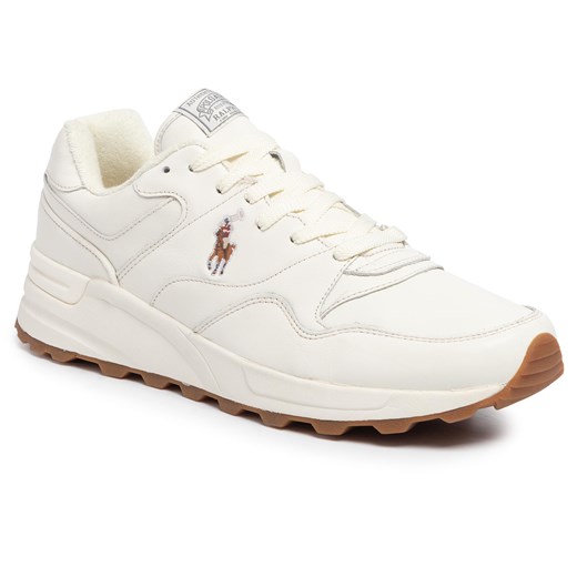 Buty sportowe męskie Polo Ralph Lauren sznurowane białe na wiosnę 