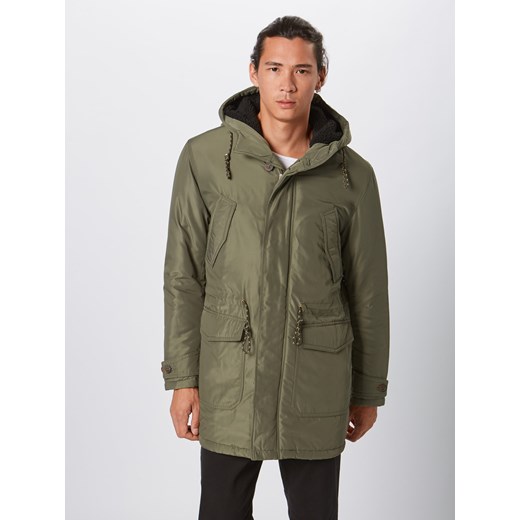 Selected Homme parka casual bez wzorów 