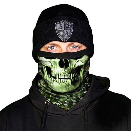 SA Co. Chusta Wielofunkcyjna Frost Tech™ Face Shield™ StealthTech Verduous Skull