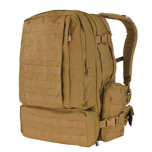 Condor Plecak Taktyczny 3-Day Assault Pack 50L Coyote Brown Condor  uniwersalny milworld.pl