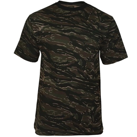 T-shirt męski Mil-Tec z krótkim rękawem bawełniany w wojskowym stylu 