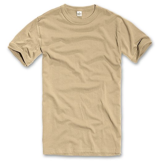 T-shirt męski Brandit bawełniany z krótkim rękawem bez wzorów 